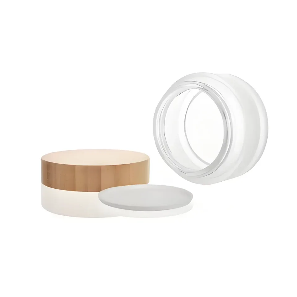 Bamboo Cosmetic Jar